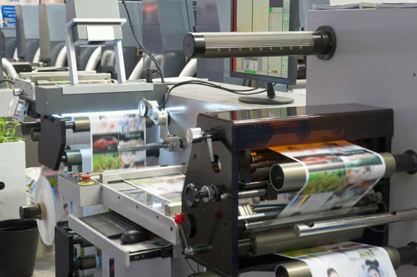 Presse d'impression grand format